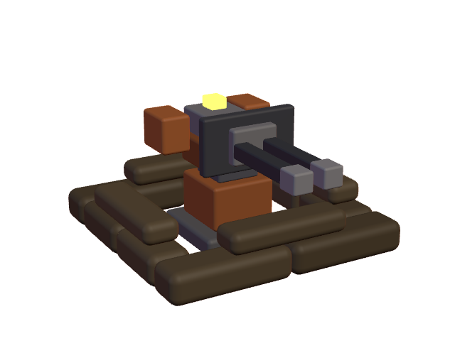 Heavy turret