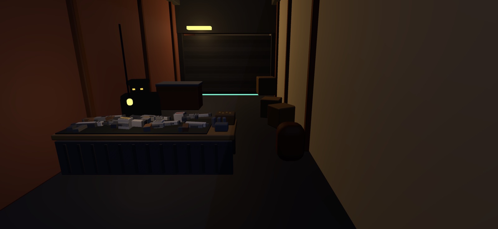 The dealer's alley